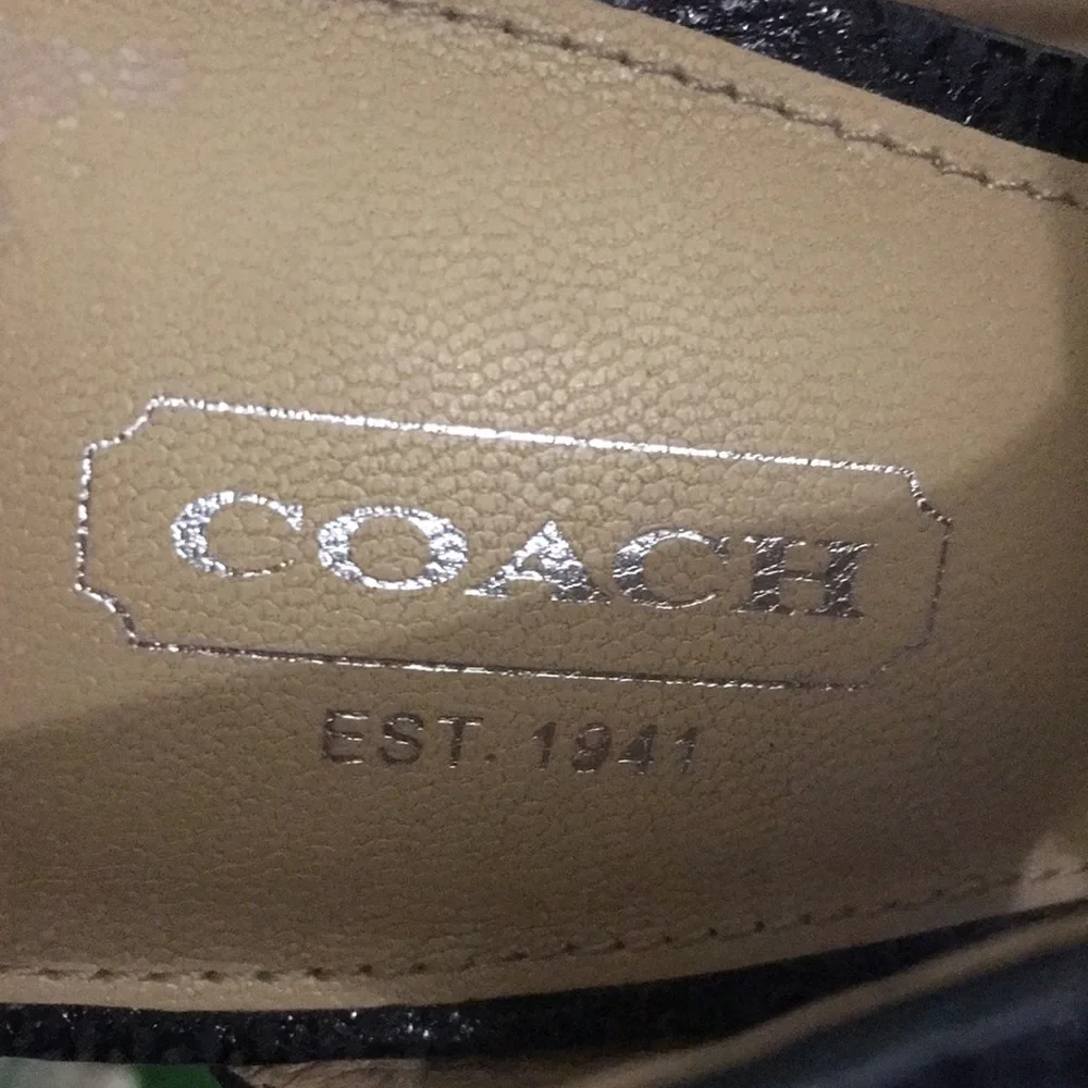 COACH | Maureen Caged Peep Toe Lace Up Platform Heels
